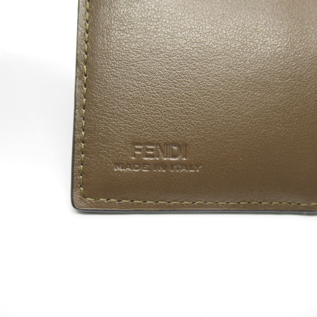 FENDI F Is Fendi Bi-fold wallet Bi-fold wallet Leather Brown