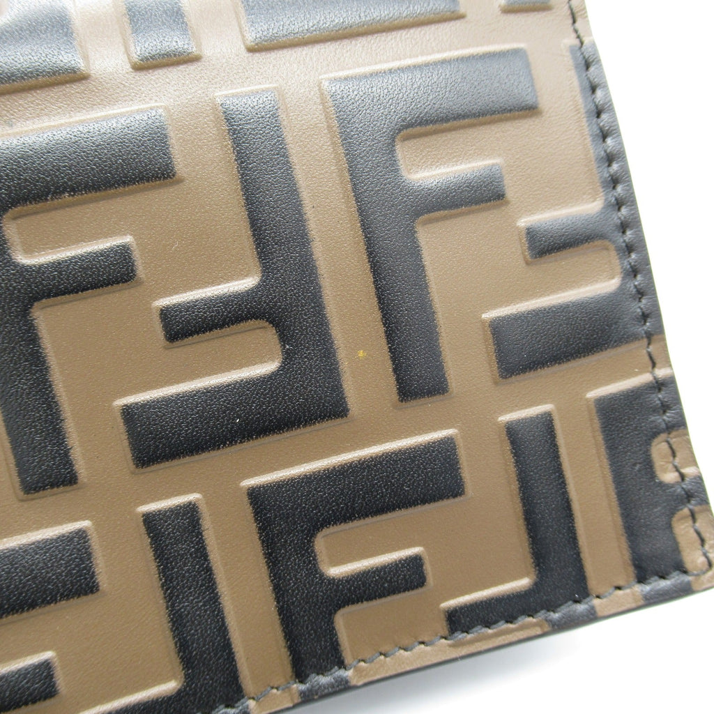 FENDI F Is Fendi Bi-fold wallet Bi-fold wallet Leather Brown