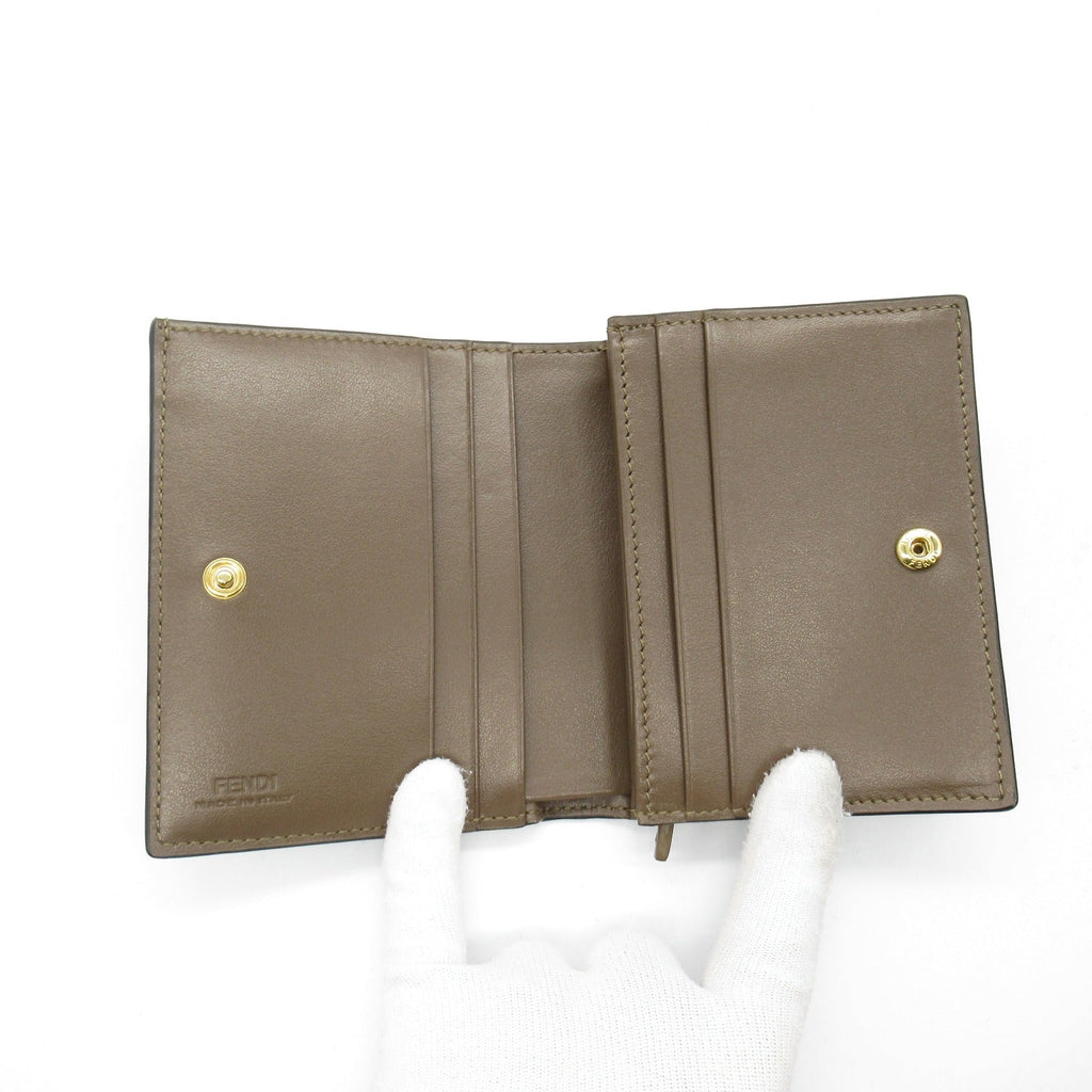 FENDI F Is Fendi Bi-fold wallet Bi-fold wallet Leather Brown