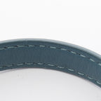 FENDI Micro peekaboo Handbag Leather Blue green Beads Rhinestone 2WAY