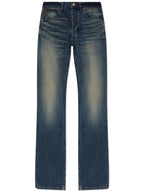 Balenciaga Balenciaga Jeans With Vintage Effect, Women's, Blue