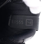 FENDI FASTER Sneakers Suede Fabric Black