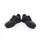 FENDI FASTER Sneakers Suede Fabric Black