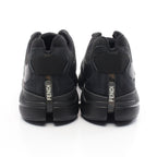 FENDI FASTER Sneakers Suede Fabric Black
