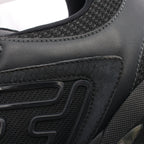 FENDI FASTER Sneakers Suede Fabric Black