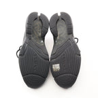 FENDI FASTER Sneakers Suede Fabric Black