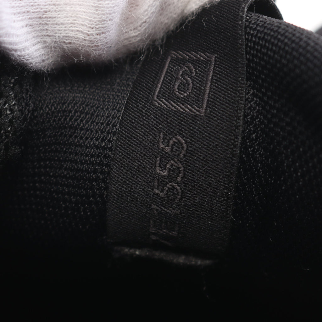 FENDI FASTER Sneakers Suede Fabric Black