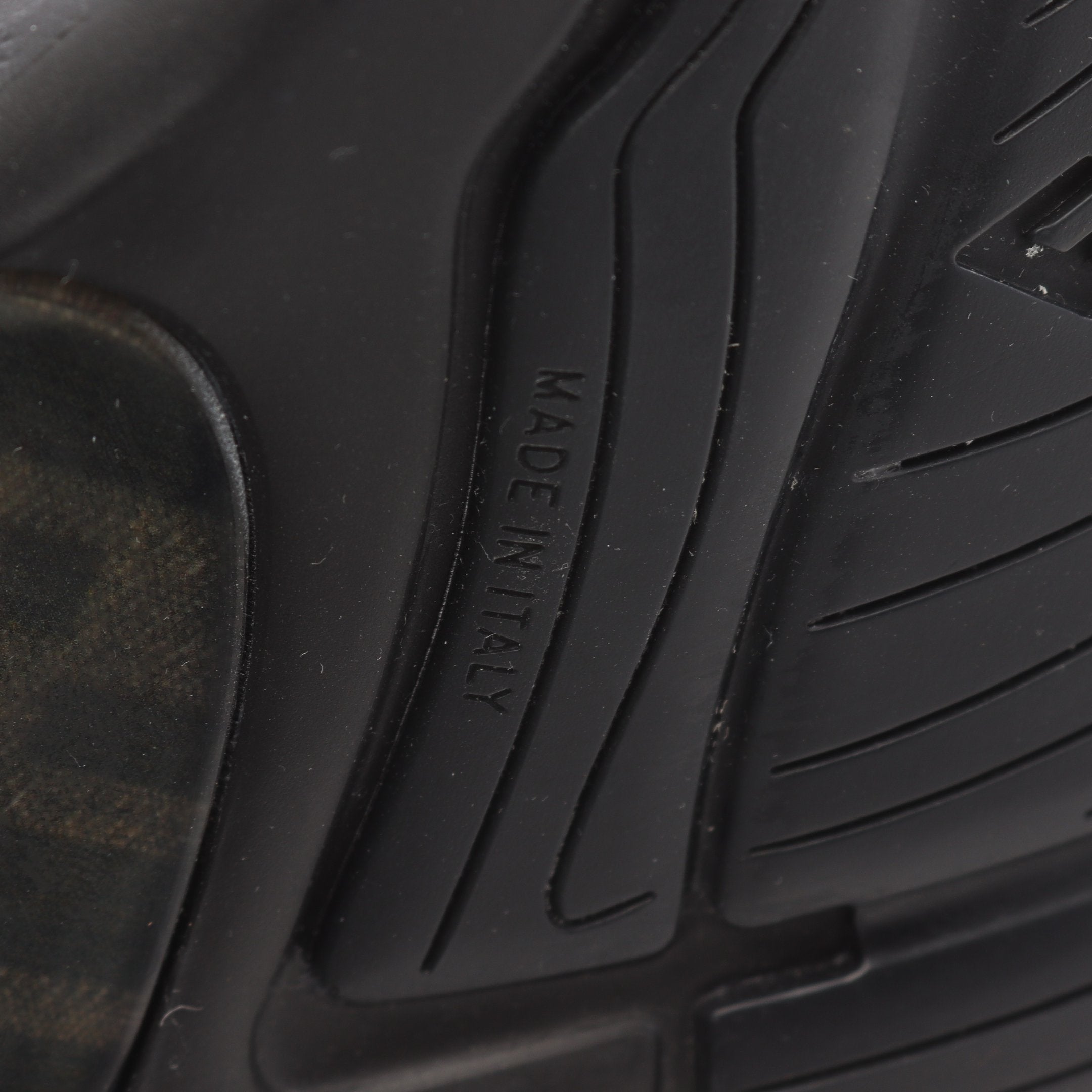 FENDI FASTER Sneakers Suede Fabric Black