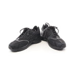 FENDI FASTER Sneakers Suede Fabric Black