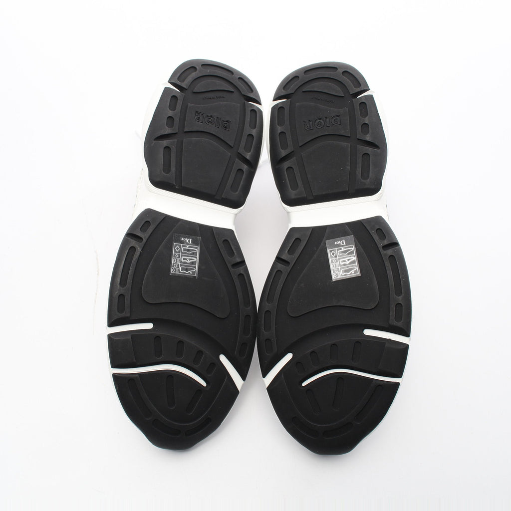 Dior Oblique Sneakers Fabric White Black Gray