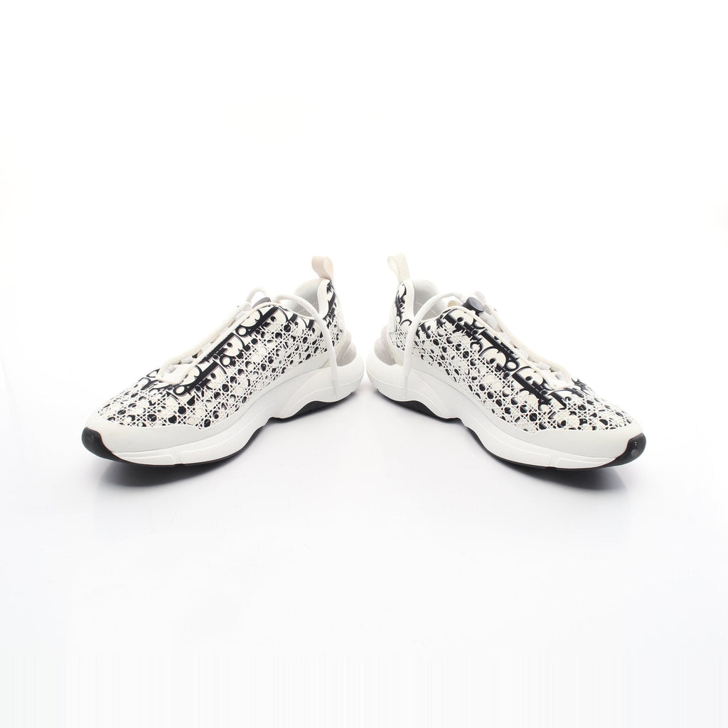 Dior Oblique Sneakers Fabric White Black Gray
