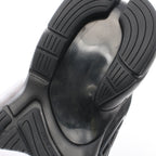 FENDI FASTER Sneakers Suede Fabric Black