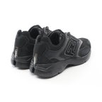 FENDI FASTER Sneakers Suede Fabric Black
