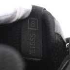 FENDI FASTER Sneakers Suede Fabric Black