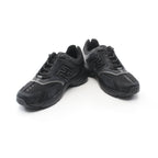 FENDI FASTER Sneakers Suede Fabric Black