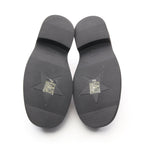 Dior Loafers Leather Black Logo