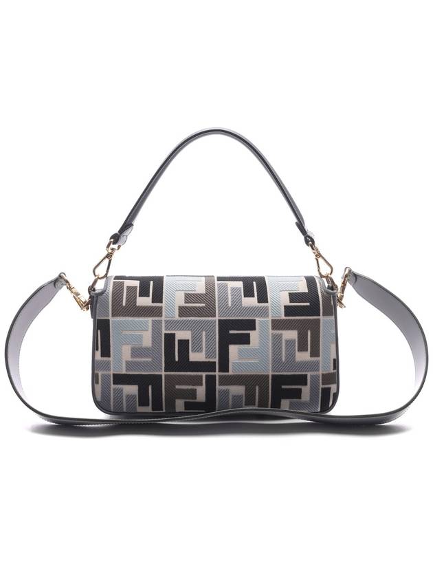 Fendi Baguette FF Embroider Shoulder Bag
