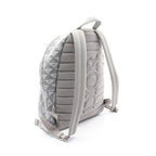 Dior Rider CD Diamond Backpack Rucksack PVC Leather Gray