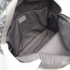 Dior Rider CD Diamond Backpack Rucksack PVC Leather Gray