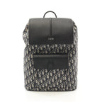 Dior MOTION Backpack Rucksack Canvas Leather Ivory Navy Black