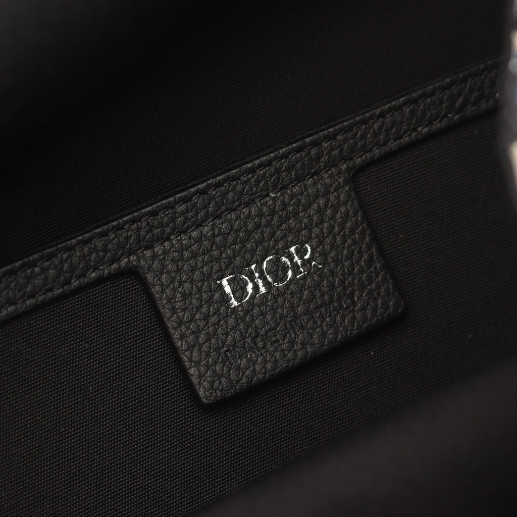Dior MOTION Backpack Rucksack Canvas Leather Ivory Navy Black