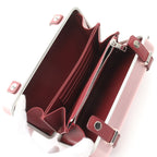 Dior Christian Dior * RIMOWA Personal Clutch bag Shoulder bag Aluminum Leather Pink Burgundy