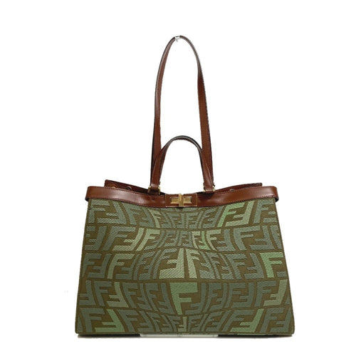 Fendi  Cotton Shoulder Bag Tote Bag ()