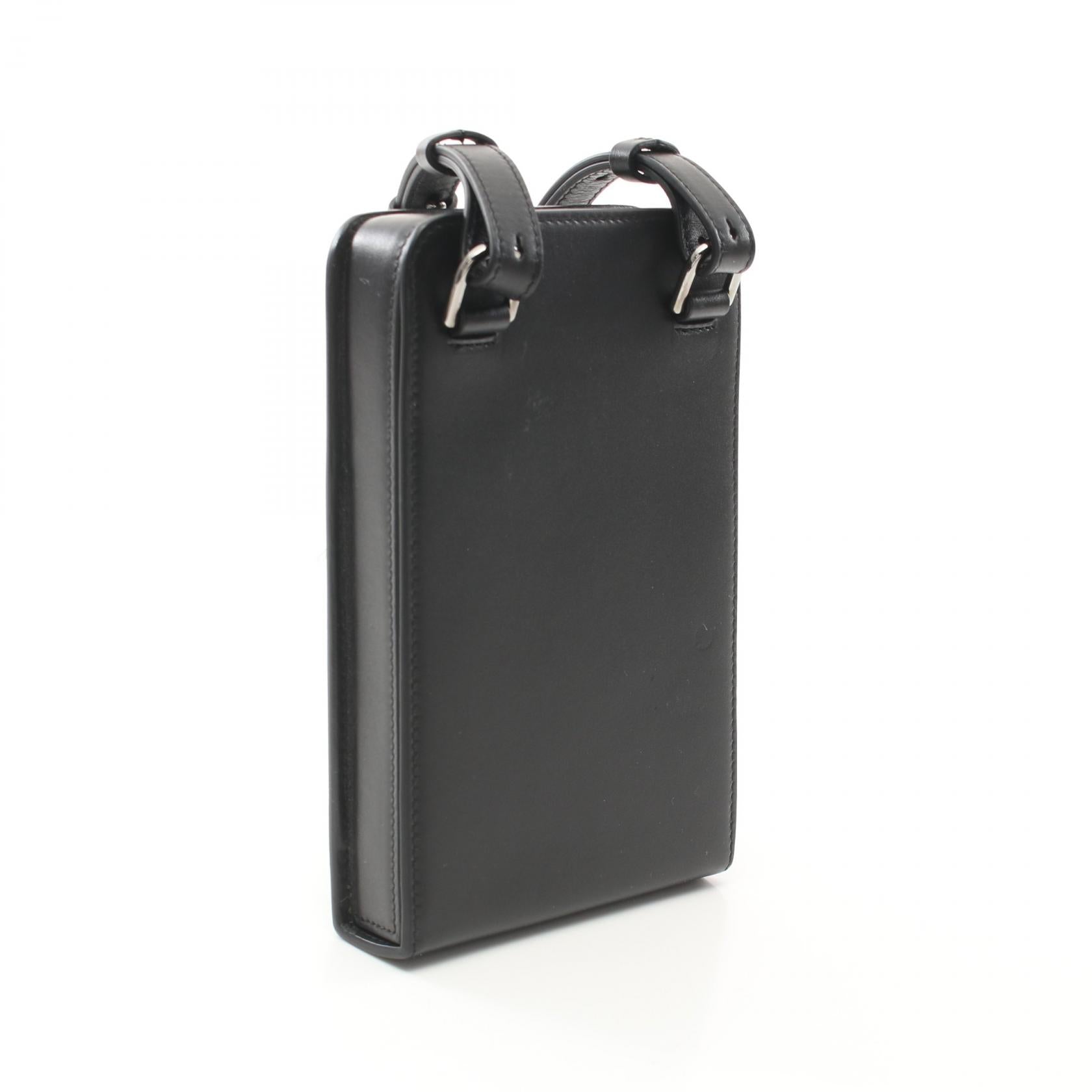 Dior Ultra Messenger Shoulder bag Leather Black