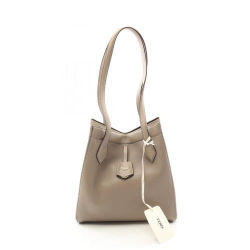 FENDI ORIGAMI MEDIUM Origami Medium Handbag Tote bag Leather Beige