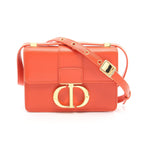 Dior 30 Montaigne Micro Shoulder bag Leather Orange