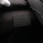 Dior Backpack Rucksack Canvas Black
