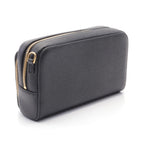 Dior Karo Double Pouch Shoulder bag Leather Black