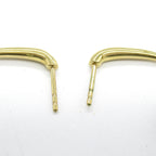 Dior Fake pearl Earrings Earrings GP (gold plated) Fake pearl White