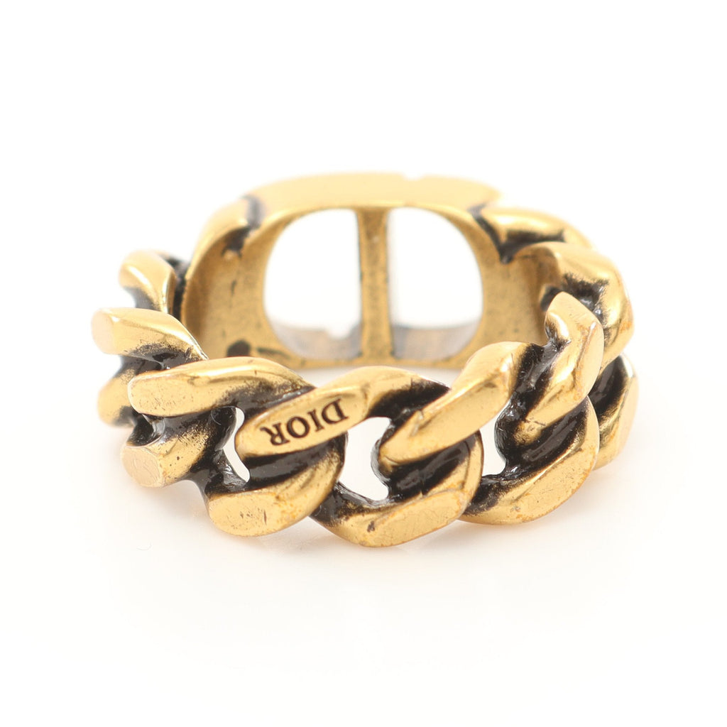 Dior CD logo Ring Ring GP Gold