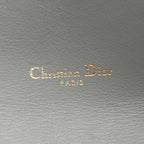 Dior Saddle Chain Pouch Small Oblique Chain wallet Canvas Gray