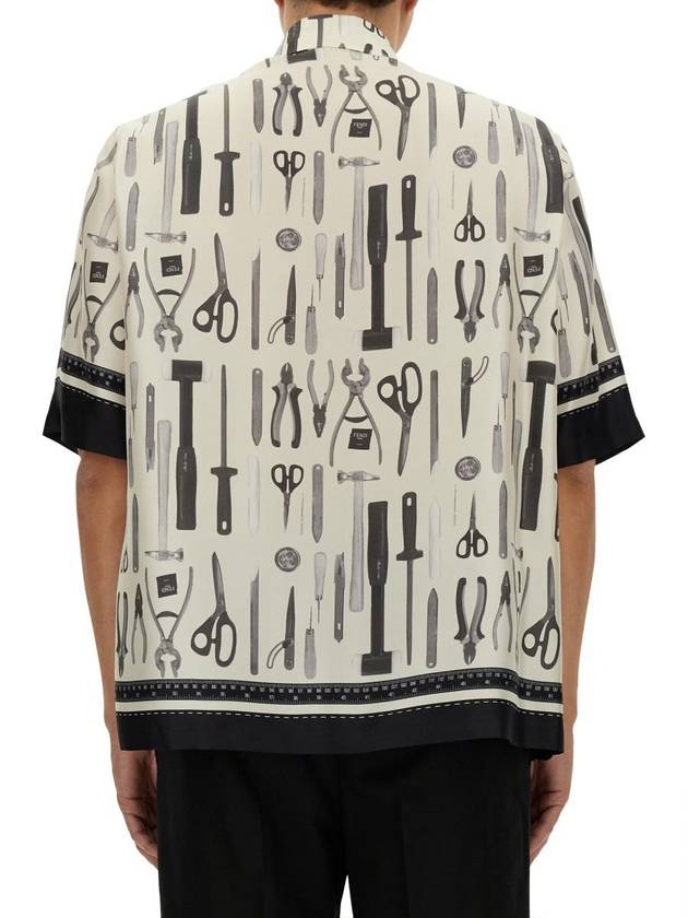 Fendi Long Sleeve Shirt FS0966AR65 F1MTG White