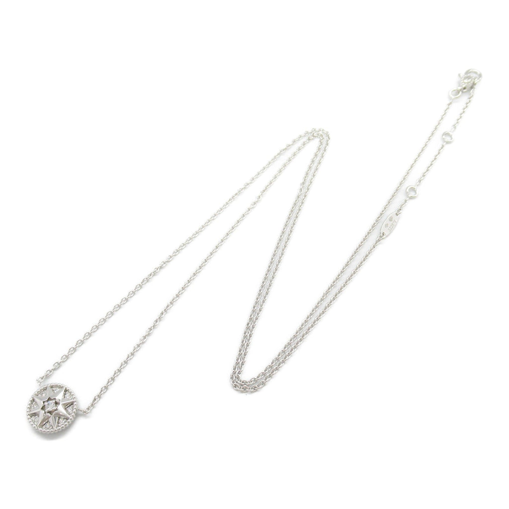 Dior Rose Thevan Diamond Necklace Necklace K18WG (white gold) Diamond Clear