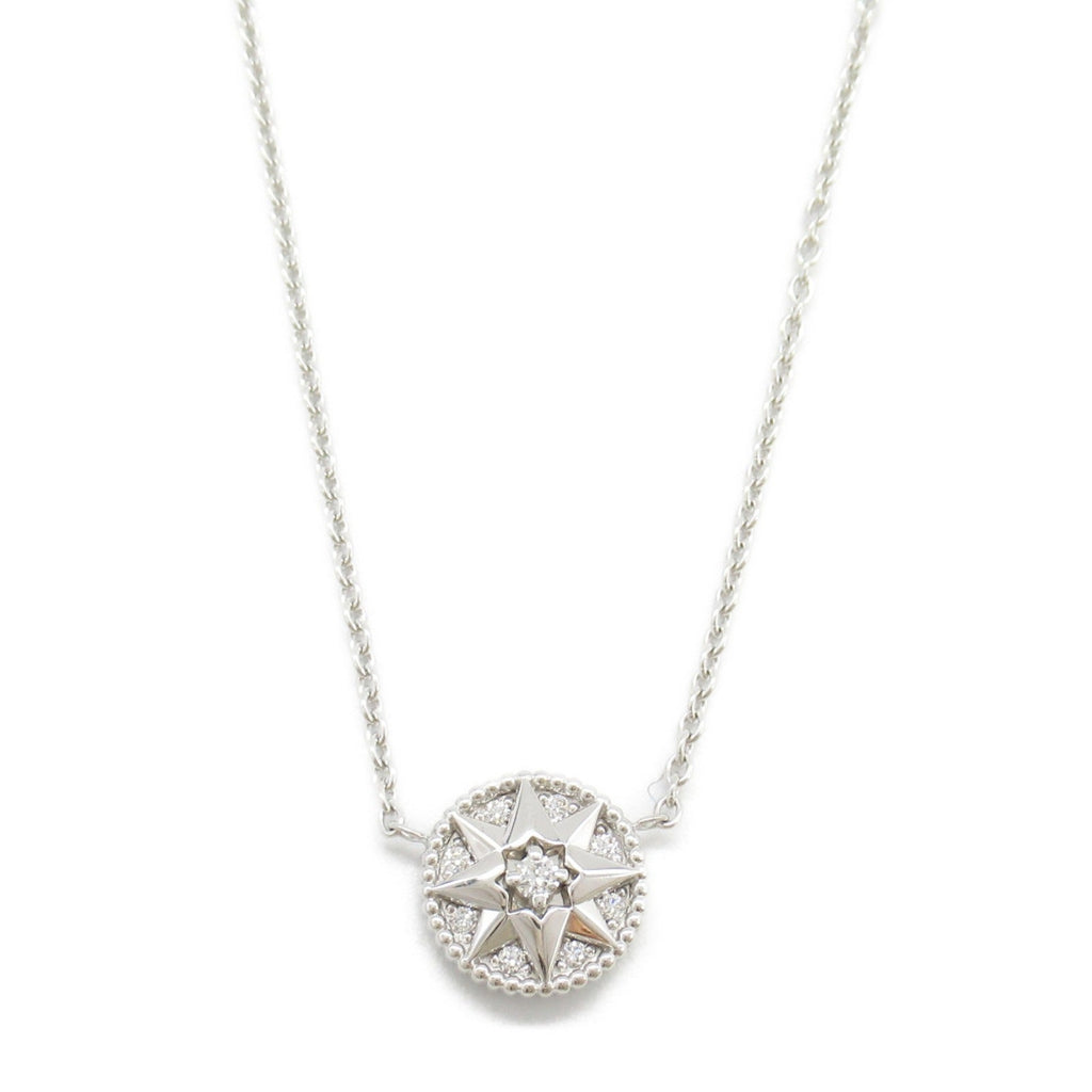 Dior Rose Thevan Diamond Necklace Necklace K18WG (white gold) Diamond Clear