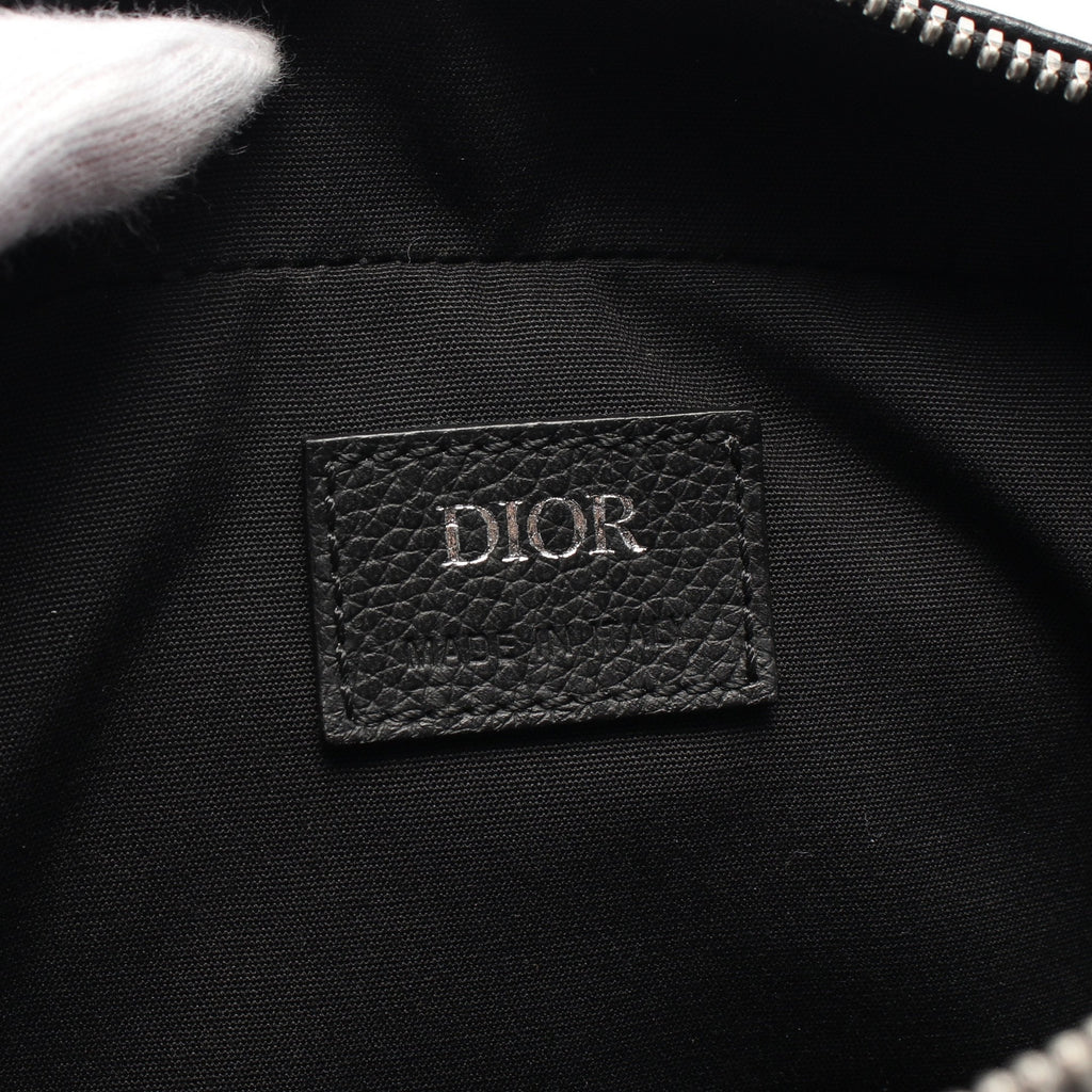 Dior Safari Messenger bag Shoulder bag Leather Black