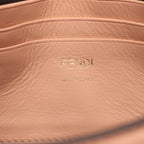 FENDI Mini baguette Small Handbag Leather Pink beige 2WAY