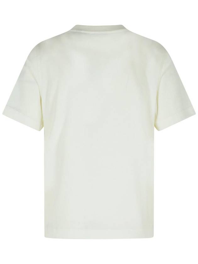 Burberry Burberry White Cotton T-Shirt