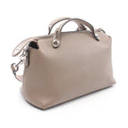 FENDI BY THE WAY MEDIUM By the way Medium Handbag Leather Gray beige 2WAY
