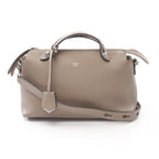FENDI BY THE WAY MEDIUM By the way Medium Handbag Leather Gray beige 2WAY
