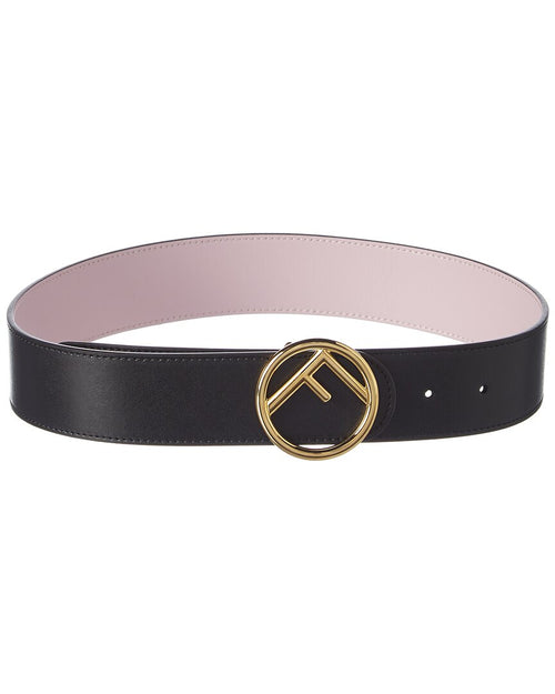 FENDI F is Fendi Women's Reversible Leather Belt