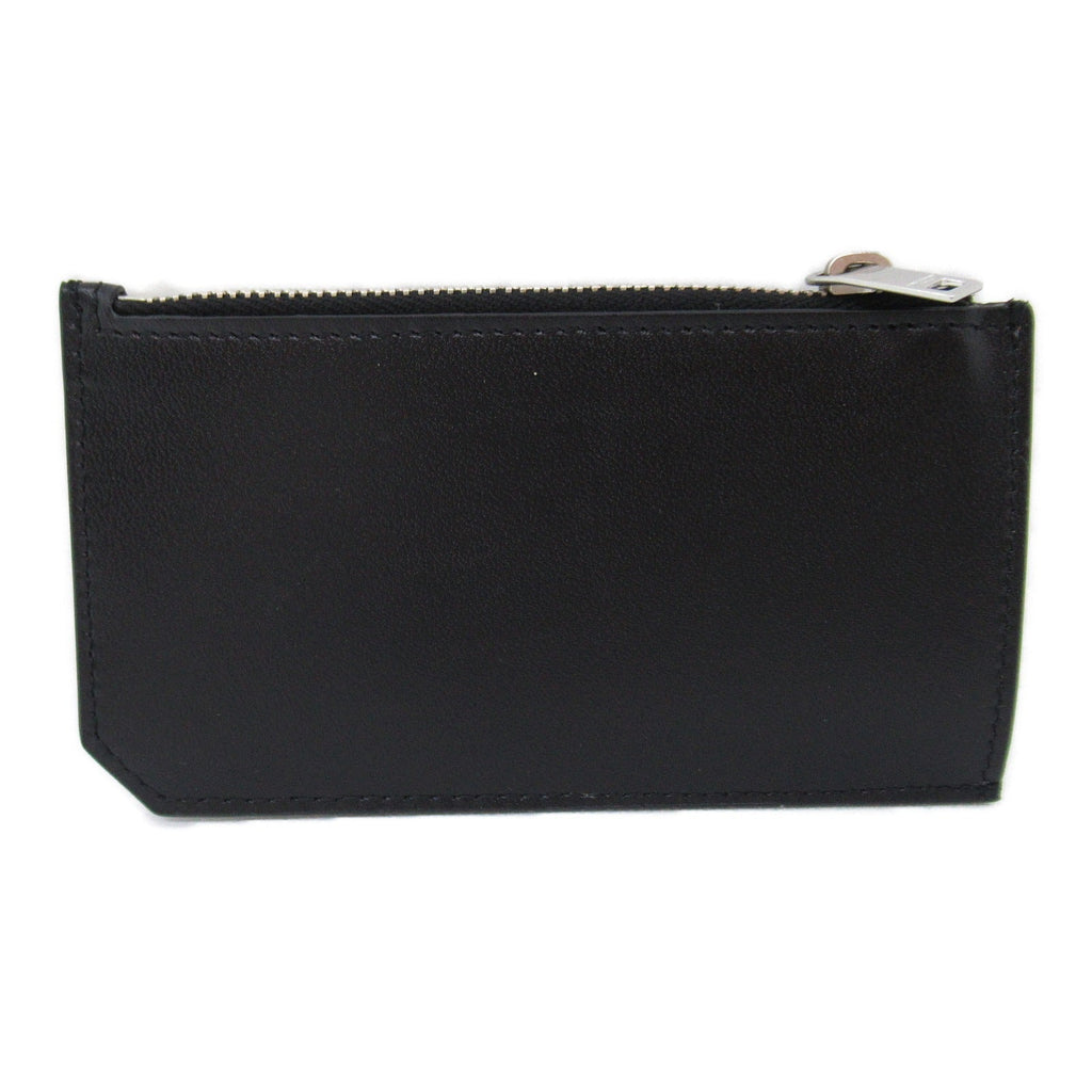 Saint Laurent SAINT LAURENT Coin Box Card Box Accessories  Leather  Black 6298991JB0E1000
