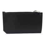 Saint Laurent SAINT LAURENT Coin Box Card Box Accessories  Leather  Black 6298991JB0E1000