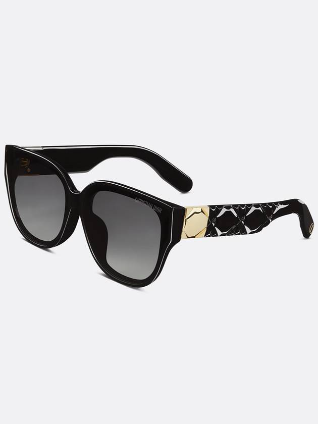 Lady Rounded 95 22 R3F Sunglasses Black Dior