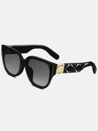 Lady Rounded 95 22 R3F Sunglasses Black Dior