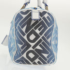 FENDI Zucca Canvas Hand Bag Blue Gold97002A