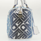FENDI Zucca Canvas Hand Bag Blue Gold97002A